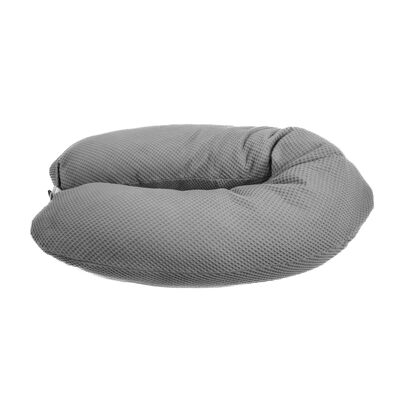 Stillkissen & Seitenschläferkissen für Schwangere - Farbe: grau - Artikelbild