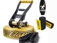 15 Meter Anfänger Slackline - Gibbon Classic Set inklusive Baumschutz