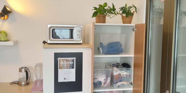Der Nachhaltigkeitsschrank im Familienzentrum