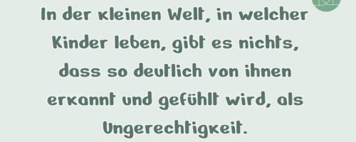 In der kleinen Welt, in welcher …
