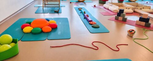 Kleinkindturnen – spielerische Bewegungslandschaften für Kinder bis ca. 2 Jahre